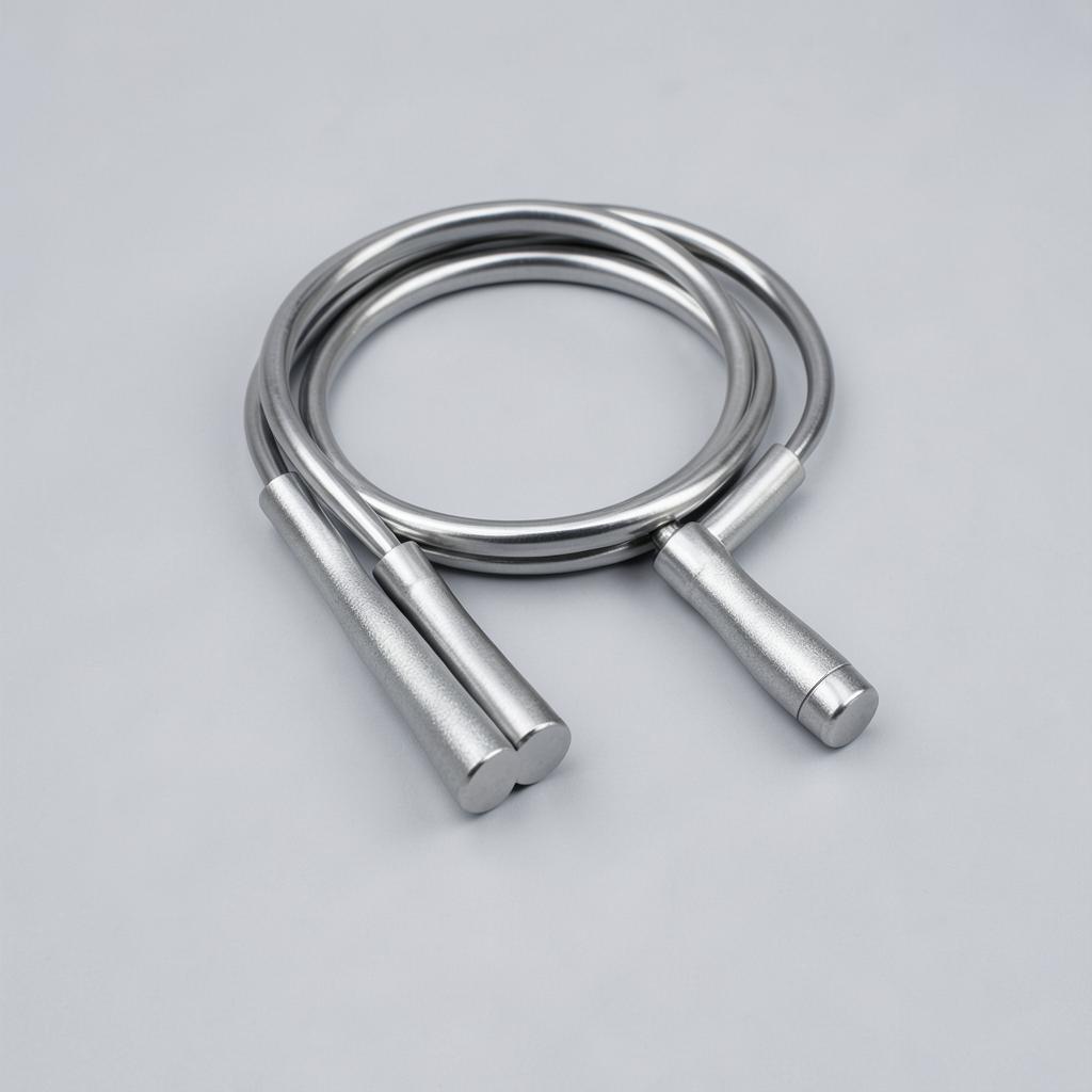 Adjustable Jump Rope on a plain background